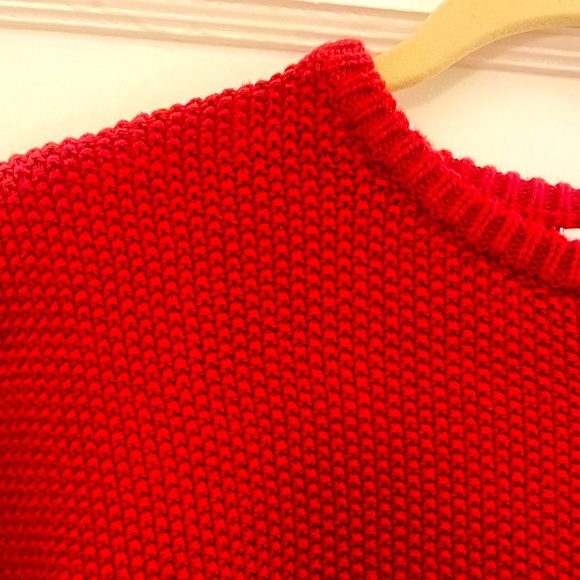 Old Navy | Tunic Length Sweater | Red - Picture 2 of 3